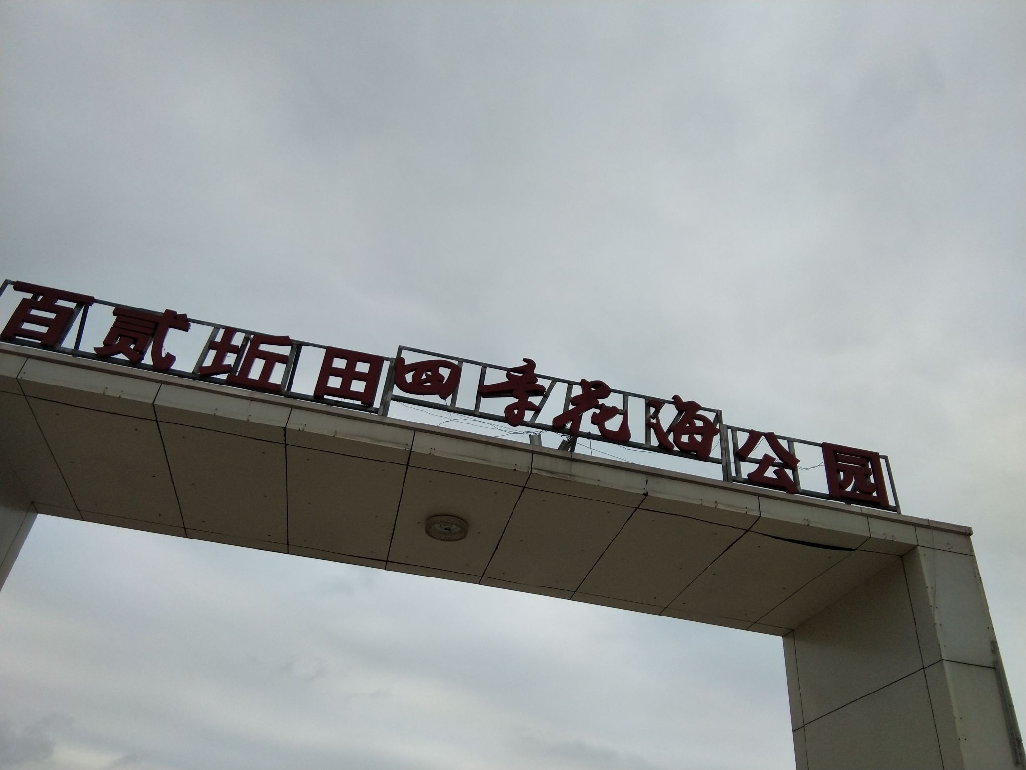 佰二丘田四季花海公园