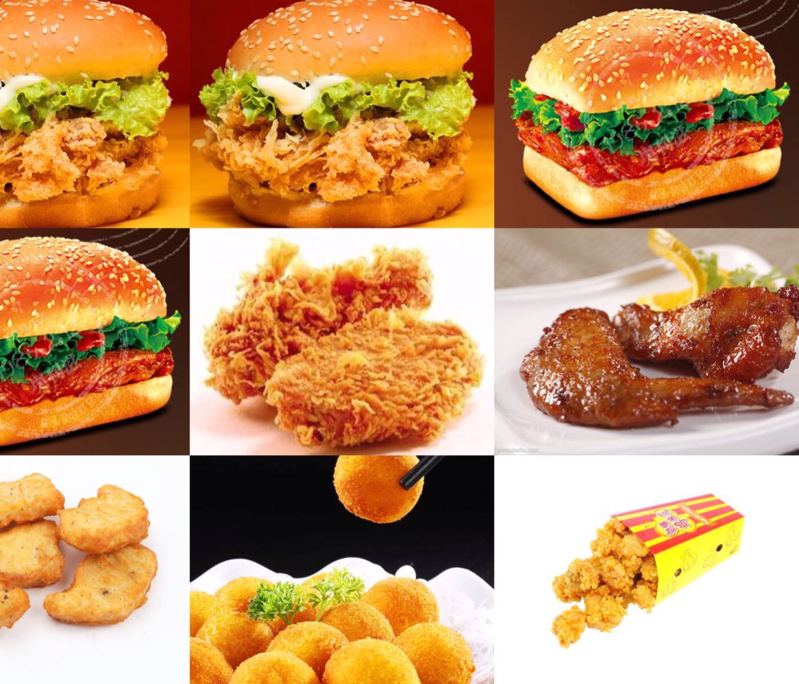 派菲克汉堡简餐